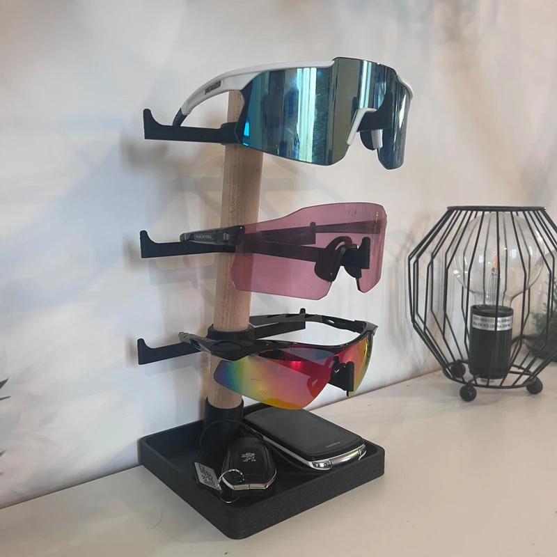 Support pour lunettes avec pied - Rangement vélo